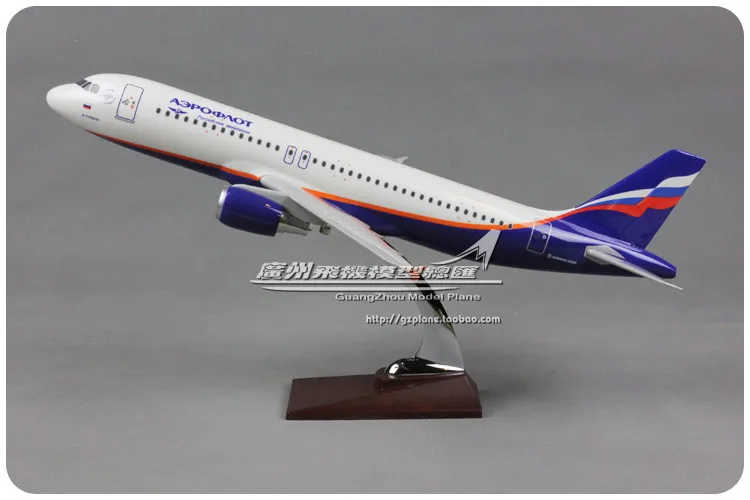 47 см Смола Воздуха Аэрофлот Российские Авиалинии Airbus A320 Airways Самолета Модель