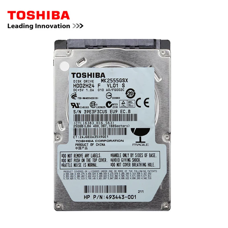 Goede Merk TOSHIBA Laptop PC 2.5 \