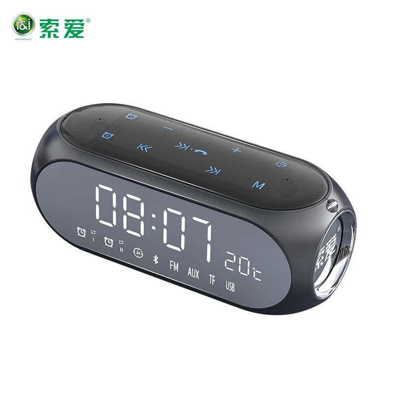 Новый Soaiy Мини Bluetooth динамик портативный беспроводной звуковая система