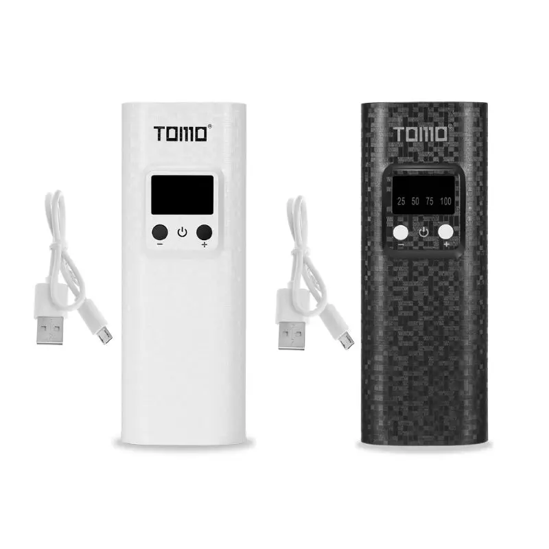 

DIY Power Bank Anti-Reverse 18650 Battery Charger Storage Box Dual LED Flashlight Cold Light Portable LCD Display for iPhone