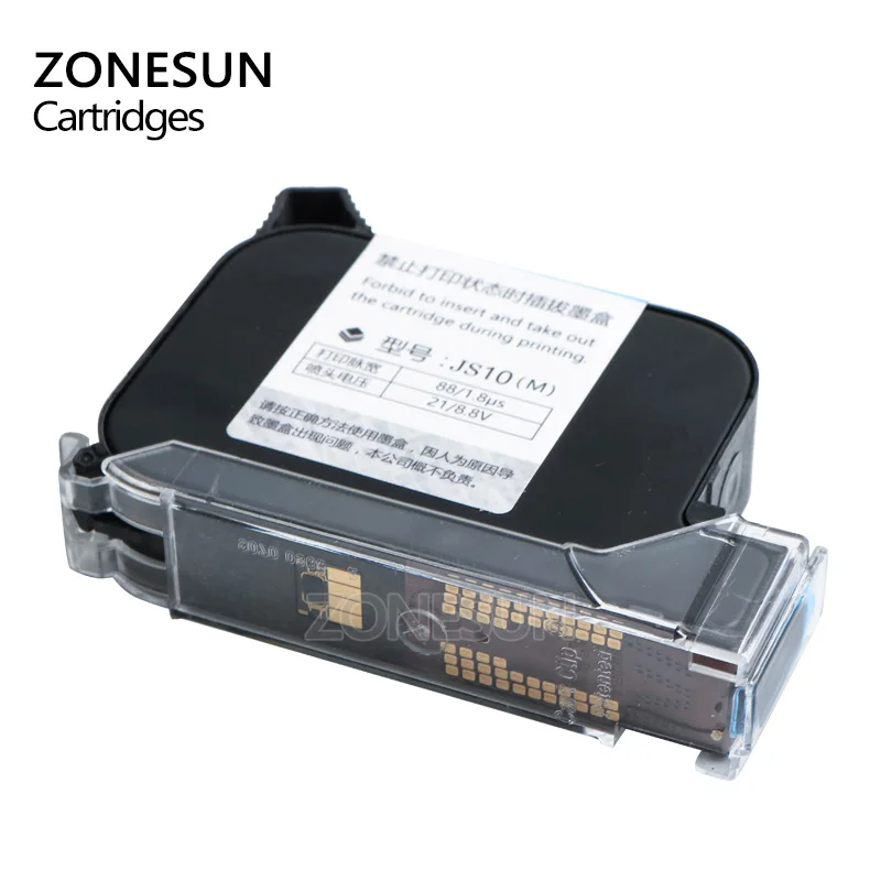 ZONESUN чернильная коробка для ручного интеллектуального USB qr кода струйный принтер