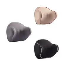 Память хлопок подголовник автомобиля шеи Отдых безопасности сиденья Поддержка автомобиля голова Подушка-подголовник для шеи высокого класса подушка для VW BMW HONDA TOYOTA