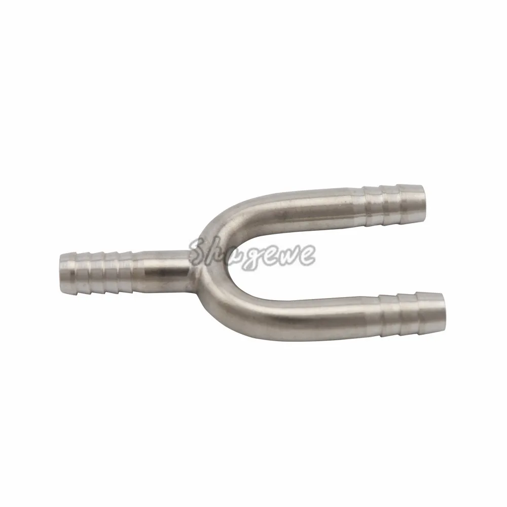 Hose Splicer Type U Shaped Fitting ,Stainless steel U-Shaped Hose Barbed Fitting With 8mm Beer Tube Home Brewing (4)
