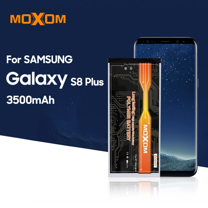 

MOXOM Battery For Samsung Galaxy S8 Plus Replacement Battery 3500mAh EB-BG9G955 G955F G955A G955T G955S Lithium Polymer Battery