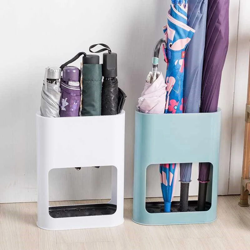 Umbrellas Stand Rack for Hallway Entryway Office Home Solid Umbrellas Draining Holder Creative Racks and Holders for Umbrellas