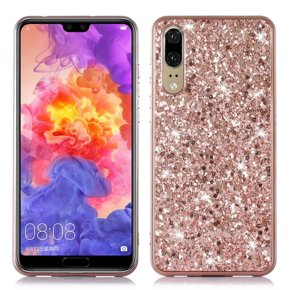 2018 Блеск ТПУ оболочка телефон крышка для ViVO X20/X20 плюс Bling Сияющий силиконовый