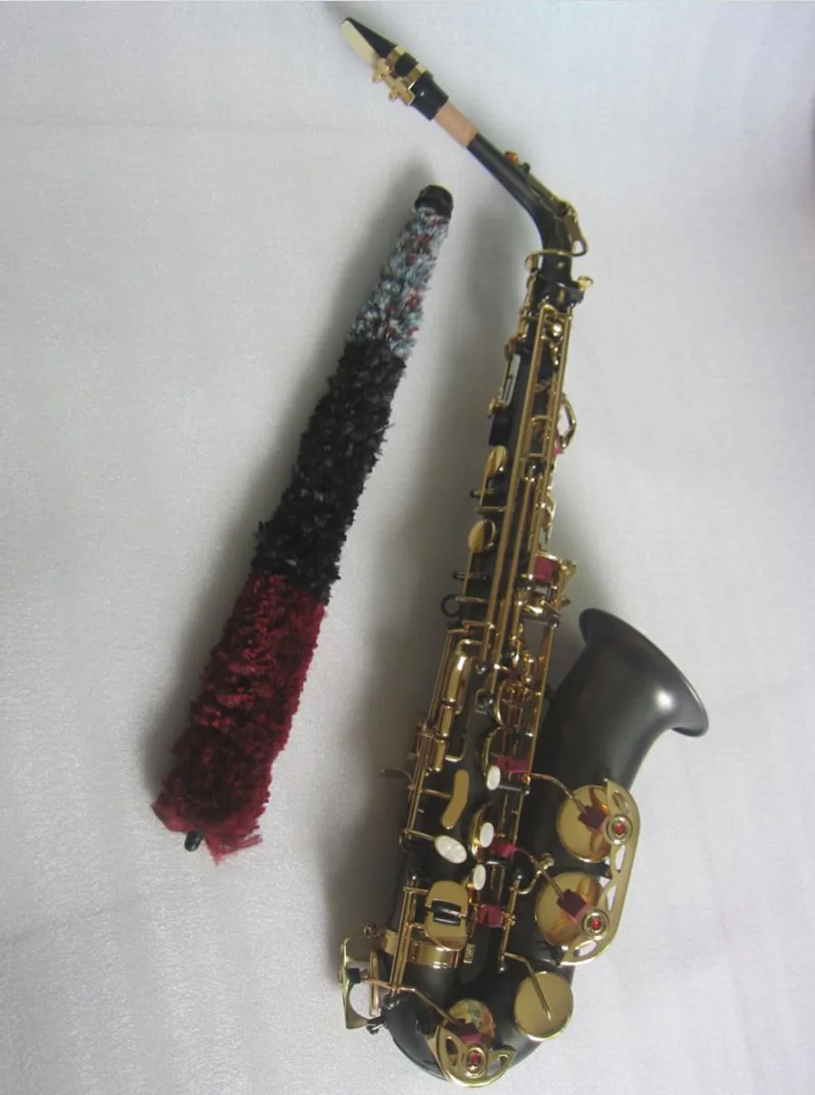 Black Brand Saxophone High quality Professional Matt black gold key