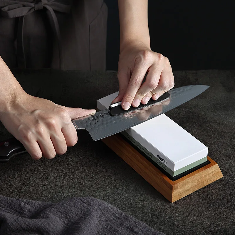  HEZHEN Kitchen Knife Sharpener Grinding Stone Diamond Sharpening Surface Whetstone Knife Kitchen Gr - 32998001469