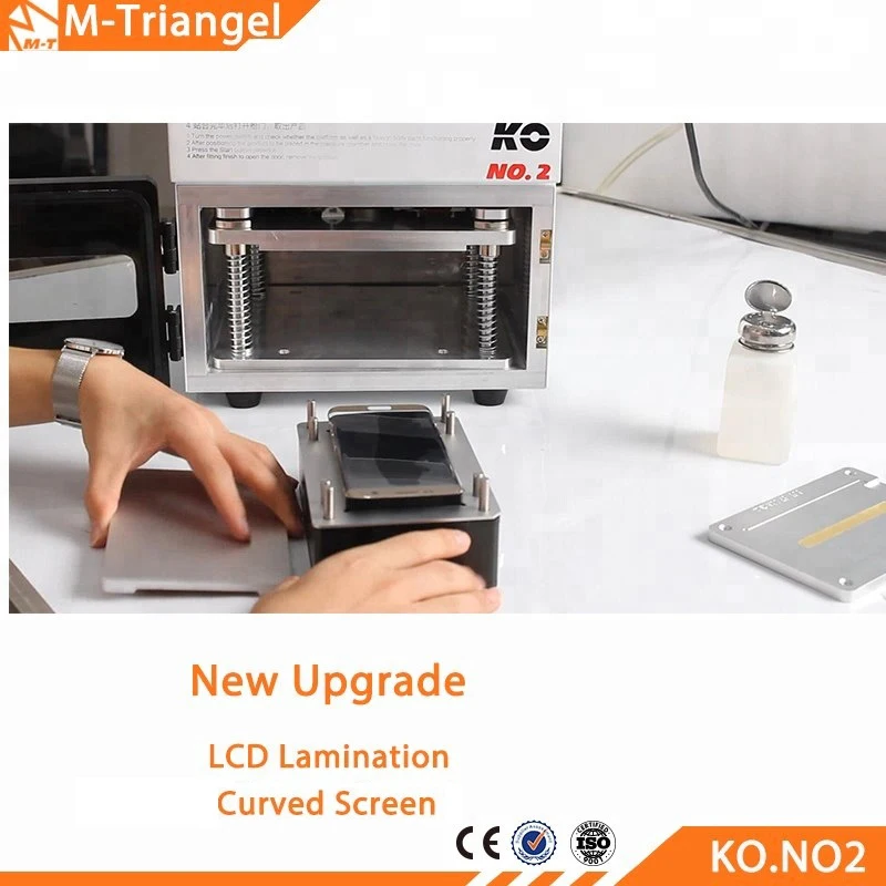 Vacuum OCA Lamination Machine For Samsung S8 S7 S6 Edge LCD Refurbish Laminating M-Triangel KO.NO2 Need External Vacuum Pump Vacuum OCA Lamination Machine For Samsung S8 S7 S6 Edge LCD Refurbish Laminating M-Triangel KO.NO2 Need External Vacuum Pump