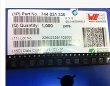 NÓS fabricante fixo indutores SMD 3816 744031330 33 uh 0.42 A impressão de 330