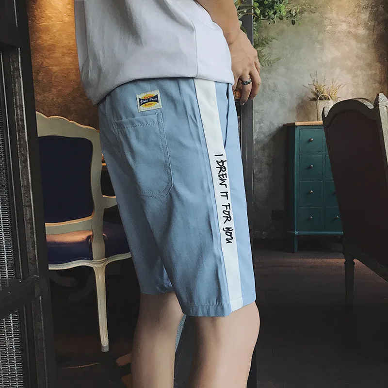 Панк мужские шорты для занятия спортом, бега, в стиле «хип-хоп» из хлопка по колено шорты для бега в английском стиле летние шорты Hombre