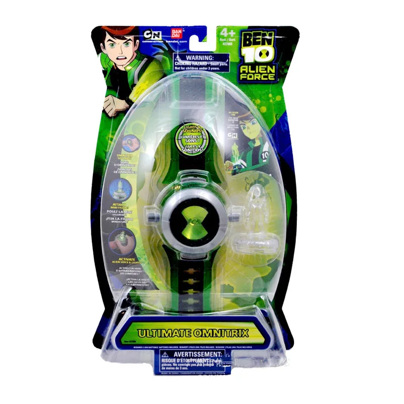 Бен 10 игрушечные лошадки аниме Ultimate Omnitrix часы осветитель огни и звук игрушки