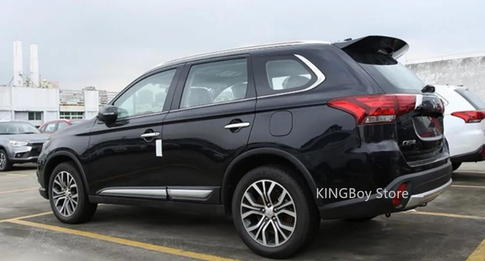 ABS пластик задний багажник загрузки губы крыло задний спойлер для новых Mitsubishi Outlander