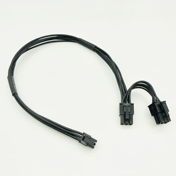 

Min 6pin to Dual 6Pin PCI-E Cable for Mac pro G5 to Dual GPU PCIe 6Pin Power Cable for FX4500 8800GT HD4870 9800GT GTX285 GTX470