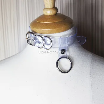 

Cosplay Handmade Punk Gothic Harajuku O Round Leather Choker Collar Necklace