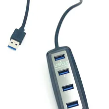 Высокоскоростной 4 порта USB 3,0 концентратор USB порт usb-хаб портативный OTG концентратор USB разветвитель для Apple Macbook Air ноутбук ПК планшет телефон