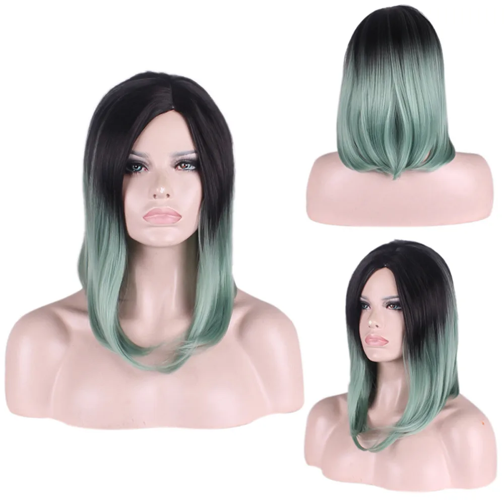 100% Brand New and High Quality! 38CM Cosplay Woman Natural Party Wig Short Full Lace Hair Fashion Synthetic Wig Gift dropship 100% Brand New and High Quality! 38CM Cosplay Woman Natural Party Wig Short Full Lace Hair Fashion Synthetic Wig Gift dropship