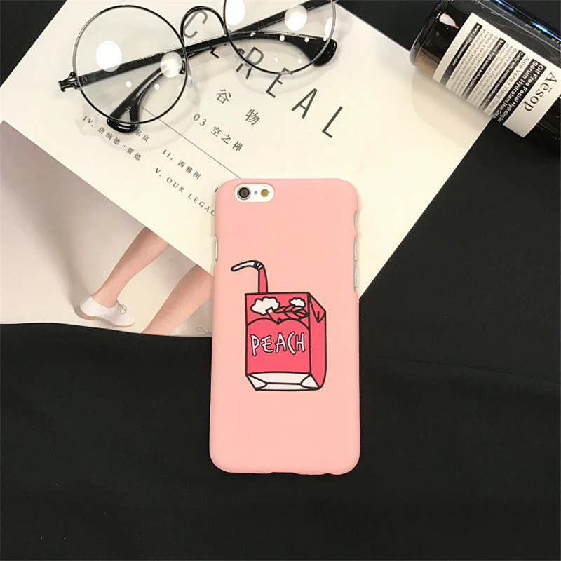 2018 милый молочный ящик для Iphone 6 6s Plus 7 8 Чехлы мобильных телефонов Kawaii мультяшный