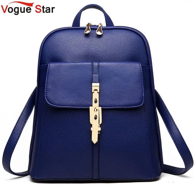  Vogue Star 2017 backpacks women backpack school bags students backpack ladies women's travel bags leather package YA80-173 