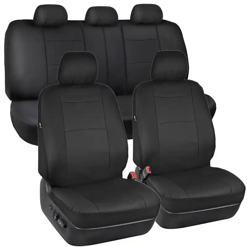 Para Nissan X-Trail Delantero Par De Lujo Knightsbridge Mirada de Cuero Fundas De Asiento