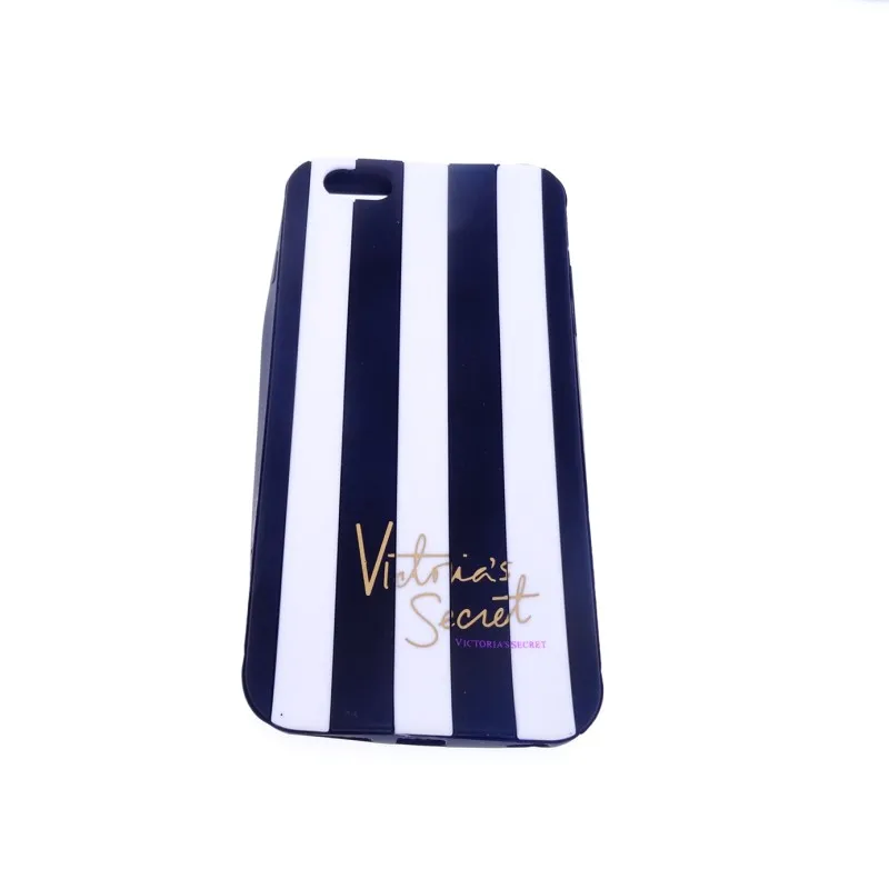 

Newest Fashionable Pink Stripe Silicone Case for iPhone 6 Plus 6s Plus 5.5'' Inch Mobile Phone Protective Cover Accessories