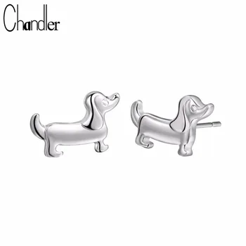 

Chandler Tiny 3D Dachshund Stud Earring Boho Chic Sausage Dog Earrings For Women Handmade Retro Best Gifts For Animal Pet Lovers