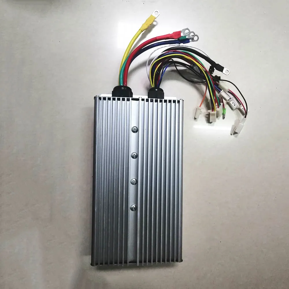 48 в 60 72 3000 Вт бесщеточный контроллер 80A 30Mosfet для электродвигателя BLDC