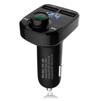 

FM Transmitter Modulator for Bluetooth Car Hands Free Car Kit MP3 Audio Player Car Bluetooth Player 3.1A Handsfree
