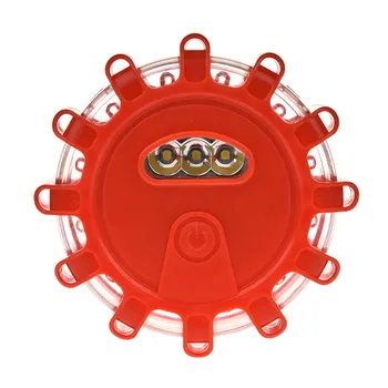 

Kaigelin 9 Modes Red Beam LED Warning Indicator Light For Car Roadblock Night Riding Beacon Emergency Strobe Flashing SOS Lamp