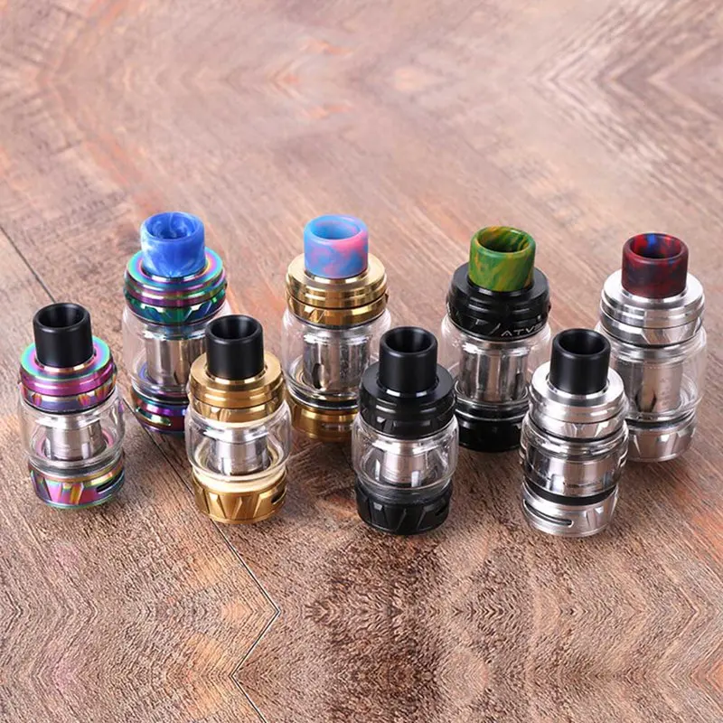 

Top Filling SR-11 ATV 7ml/5ml Atomizer 25mm Stainless Steel 25mm Tank 510 Thread With 810 Drip Tip