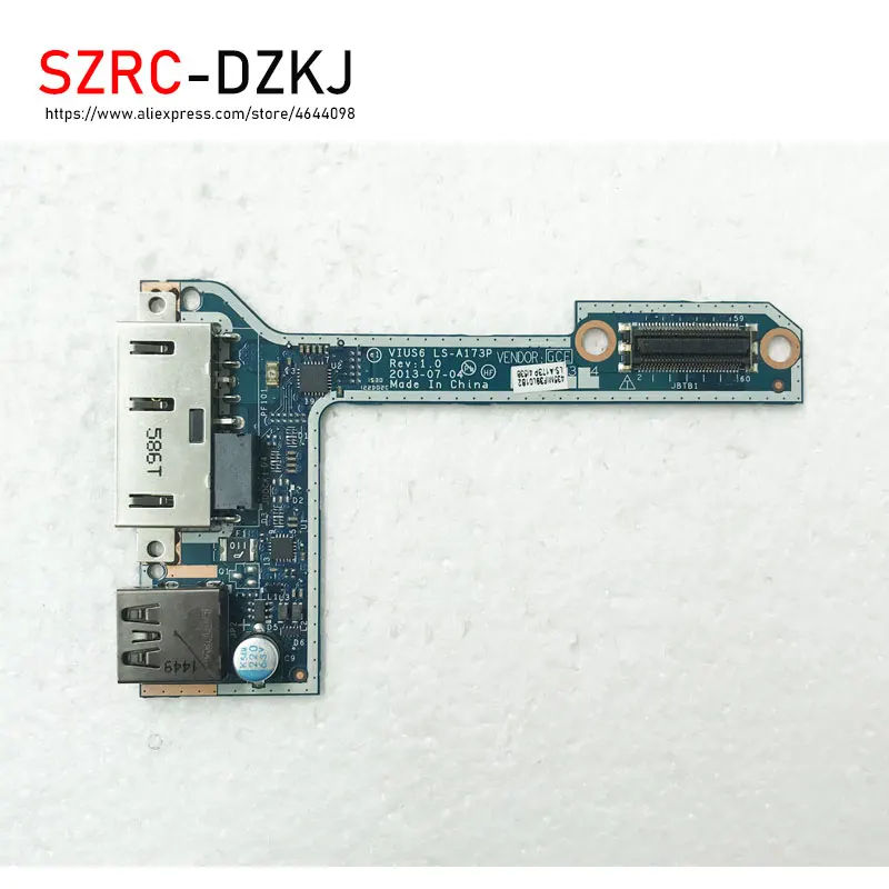 Новая Оригинальная USB-плата для Lenovo ThinkPad S540 DC power 04X5186 VIUS6 LS-A173P | Компьютеры и офис