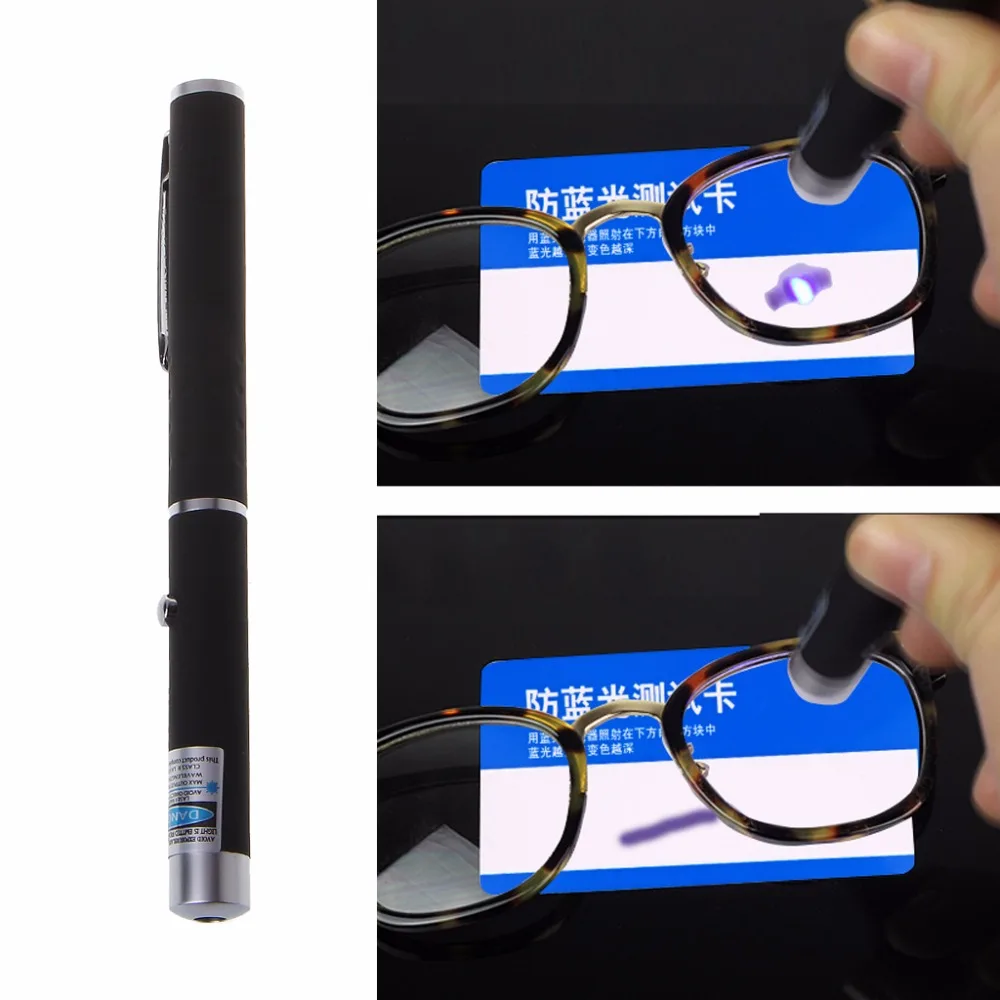 

Anti Blue Light Glasses Test Pen Teaching Flashlight Cat Catch the Beam Light