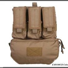 Skirmish мешки штурмовой задний пакет панели 500D Cordura Coyote коричневые сумки милитари Молл пакет для охоты Жилет для страйкбола