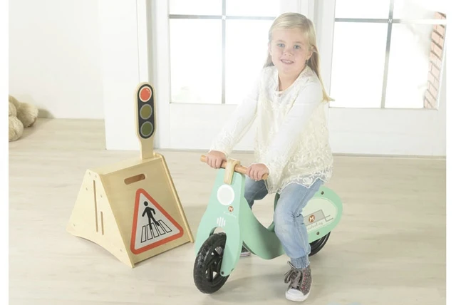 Children Two wheel Balance Bike kids Scooter Baby Walker Tricycle wooden Bike Ride On Toys Gift for Baby learning bike 5