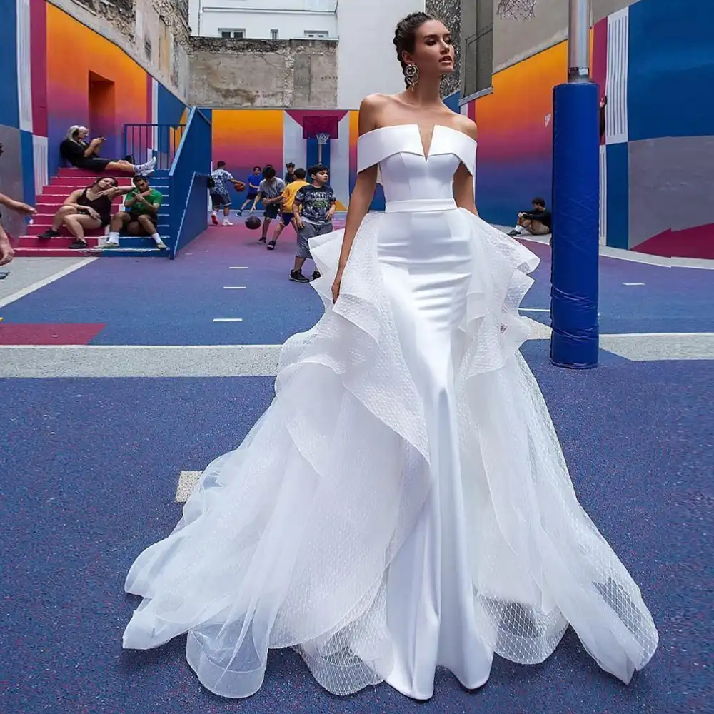 2019 latest wedding gown