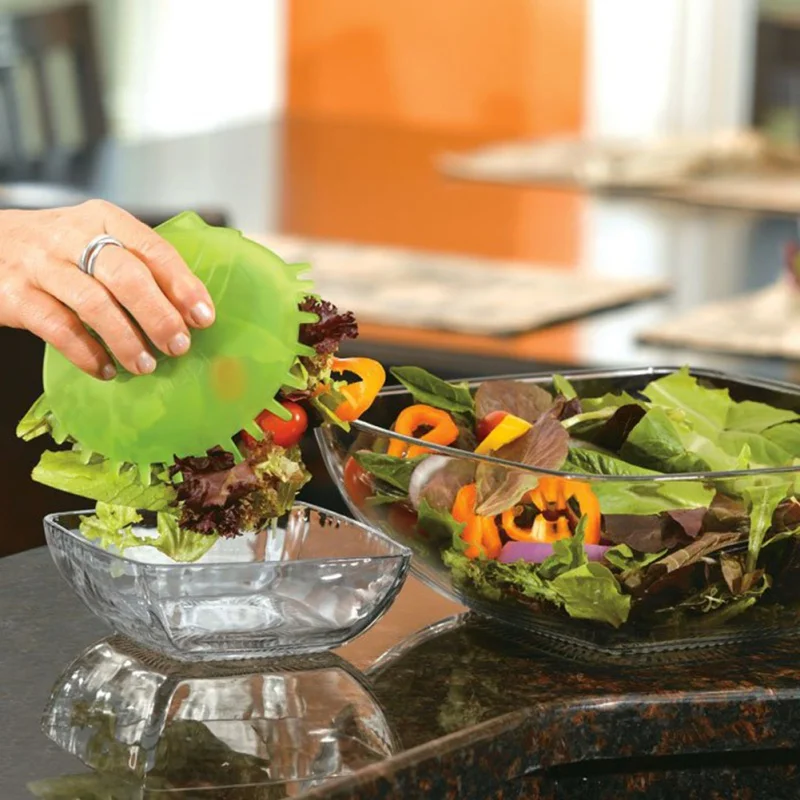 Ручной салат клип овощи пачка-Киви ягода с удобной ручкой Салат Инструменты