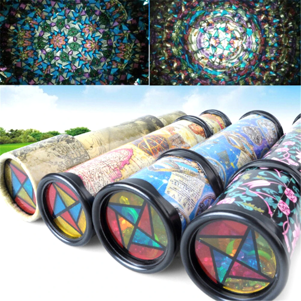 Hot Sale 30CM New Brand Kaleidoscope Colorful Toy Kids Children Birthday Educational For Children Gifts