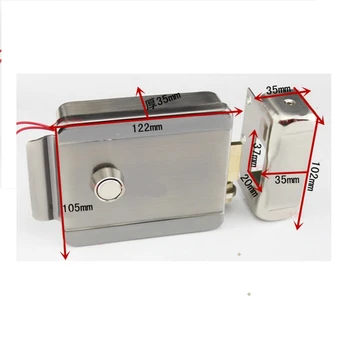 

Home Stainless Steel Electronic Door Lock for Video Doorphone Intercom,security door lock access control electric lock