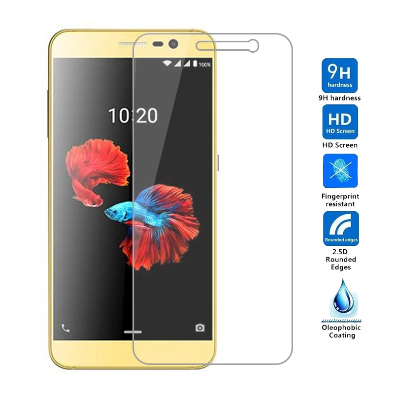 

Tempered Glass For ZTE Blade A910 L5 V8 Lite x3 Z10 Protective Film For ZTE Axon 7 7 Mini z9 max