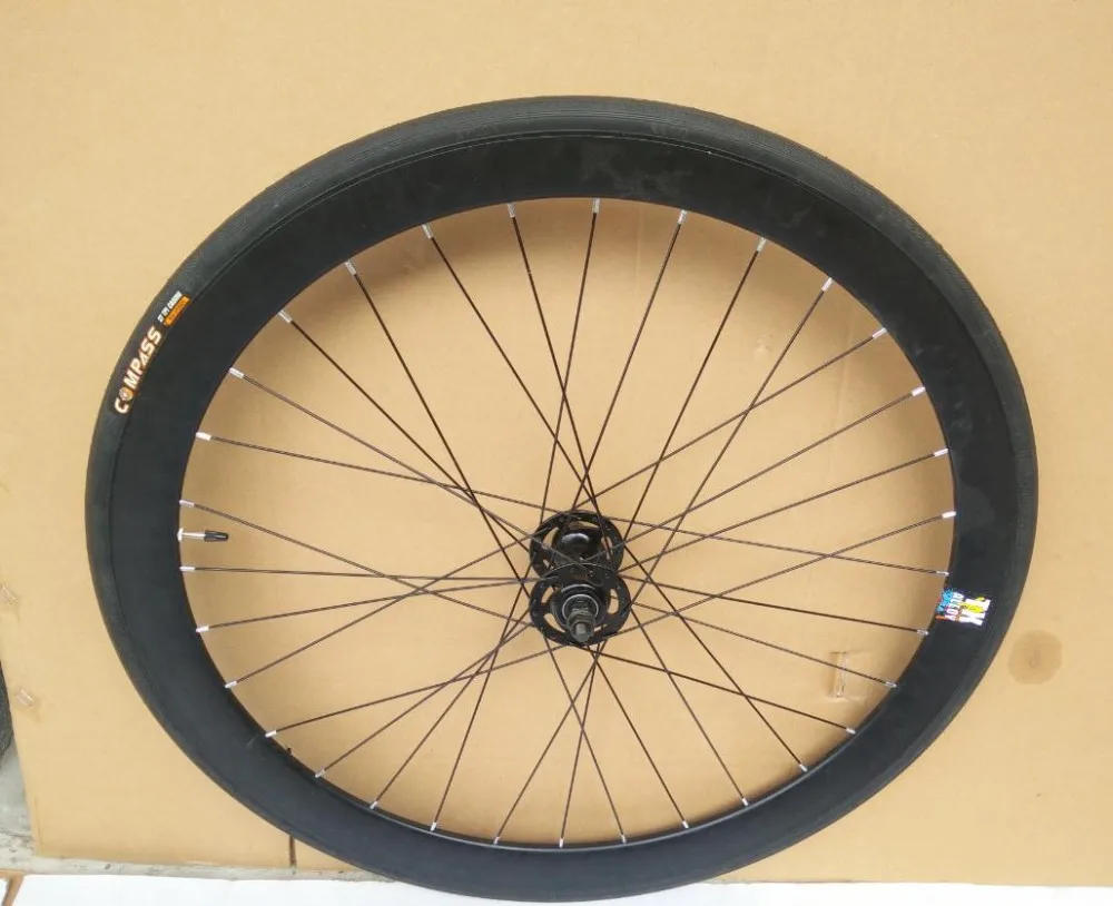 Clearance Road bike part 700C Fixed gear bike wheels , ball hubs, 40mm 700C*23 tires Fixed gear bicycle wheels 7 Clearance Road bike part 700C Fixed gear bike wheels , ball hubs, 40mm 700C*23 tires Fixed gear bicycle wheels 7