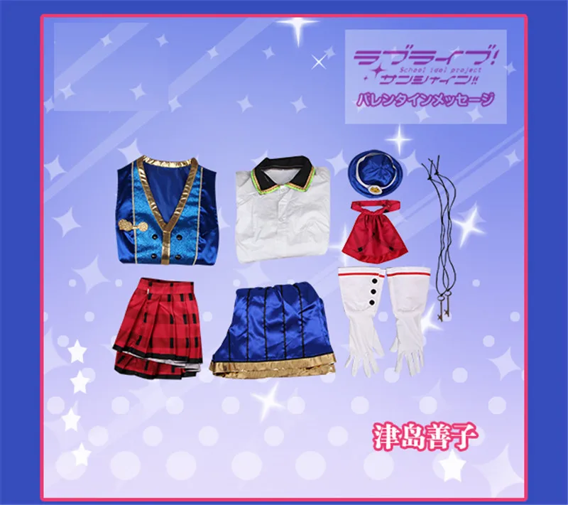 [На заказ] аниме LoveLive!Sunshine! Счастливечерние цушима йошико поезд Aqours Пробуждение