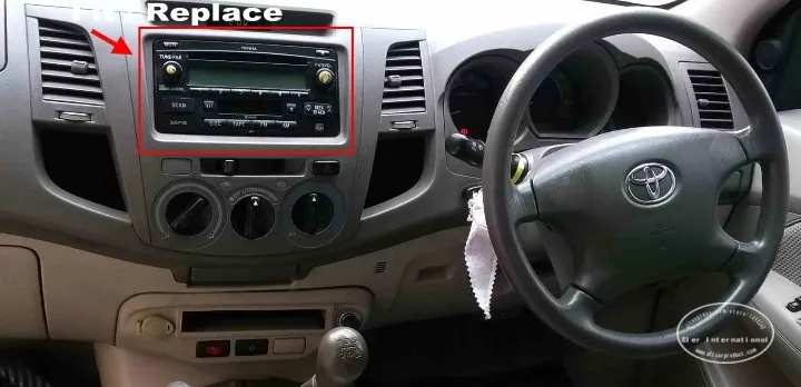 Sale Liandlee For Toyota Hilux Vigo 2005~2011 2 din Car Android GPS Navi Navigation Maps Radio CD DVD Player OBD2 Audio Video Stereo 1