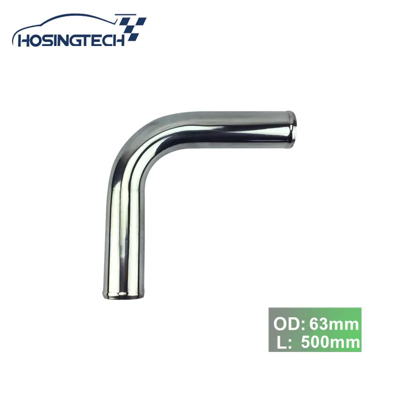 HOSINGTECH Racing Cold Air Intake Pipe Diameter 63 mm Length 500mm 90