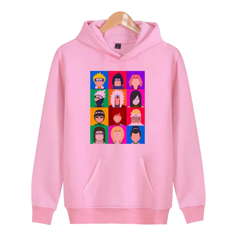 

naruto Hoodies Men Slim Sweatshirts Male Fashion Casual High Quality O-neck Pullovers Clothing P4354