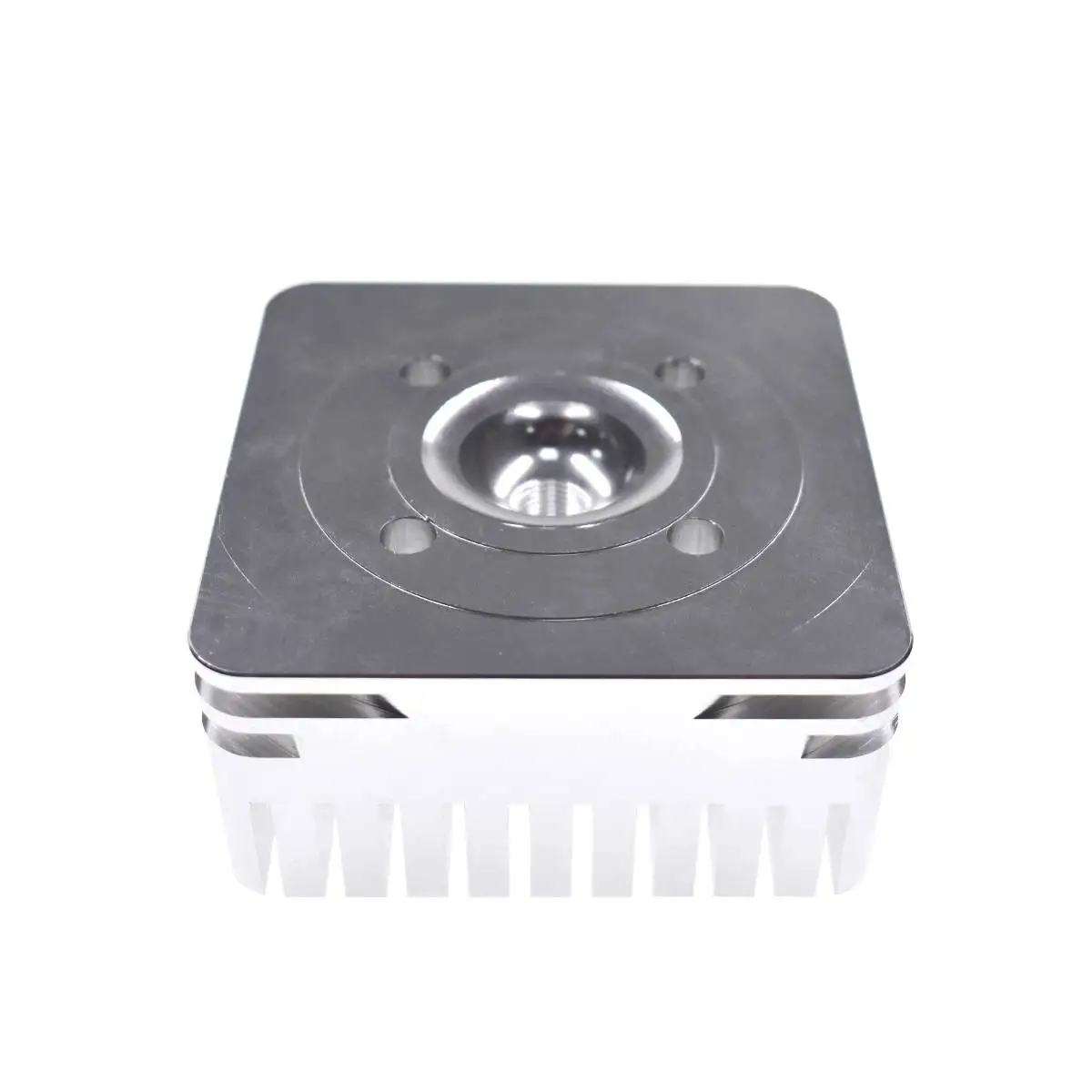 Racing CNC Cylinder Head for 66 80cc Gas Motorized Motorized Bicycle Bike Silver