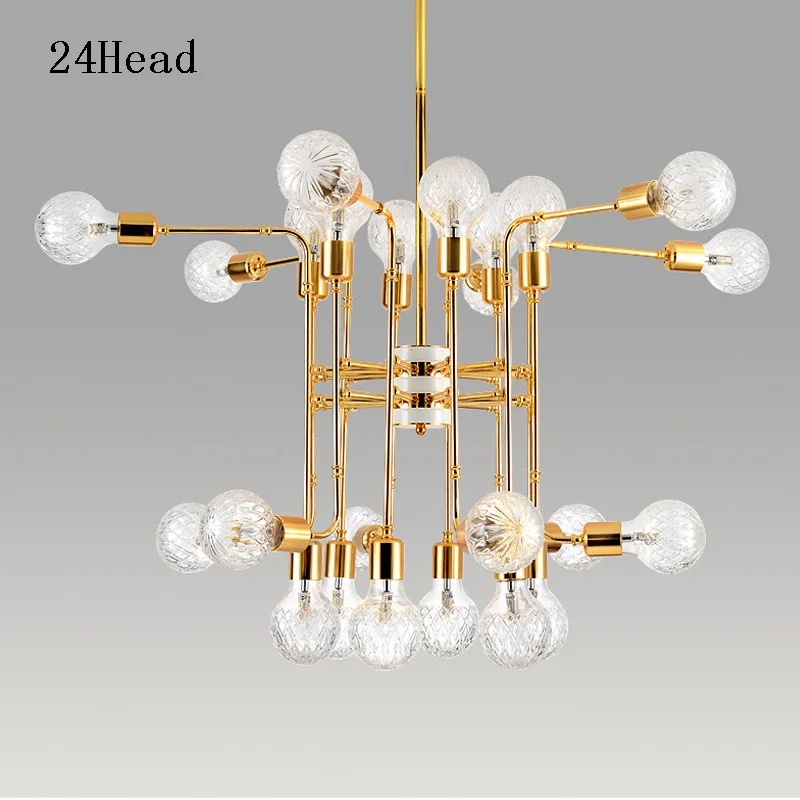 Modern LED Chandeliers dining room American style lustre de plafond For Living Room Bed room antlers Decoration9