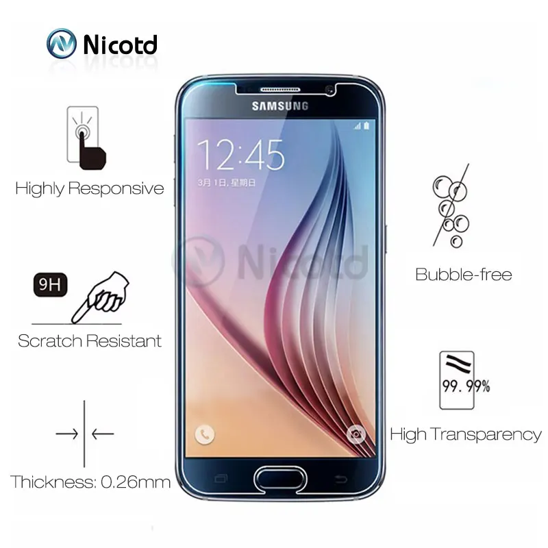 Закаленное стекло для Samsung Galaxy J3 J5 J7 2016 2017 9H 2.5D Защита экрана pro J710F J510F J500 J320F|glass for