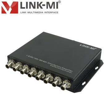 

LINK-MI LM-SS18 SDI splitter 1x8 1x4 1x2Full HD Video SD/HD/3G BNC SDI Splitter/Distribution Amplifier With Re-clocking Function