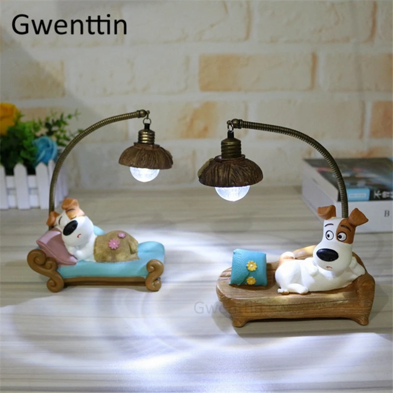 

Cartoon Mike Dog Led Night Light Modern Cute Animal Night Lamps for Bedroom Baby Lamp Children Kids Gifts Luminaria Home Deco
