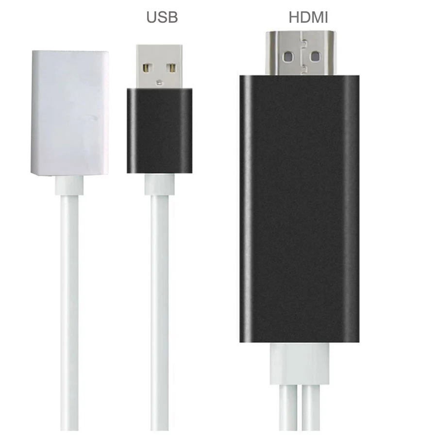 I6 Кабель HDMI 1080 P Full HD HDMI Выход разъем интерфейса и играть Поддержка, устройство для мобильного телефона подключение к ТВ 2 метров Длина кабель